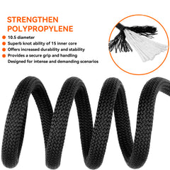 Seamus 11mm Static Climbing Rope-BLACK